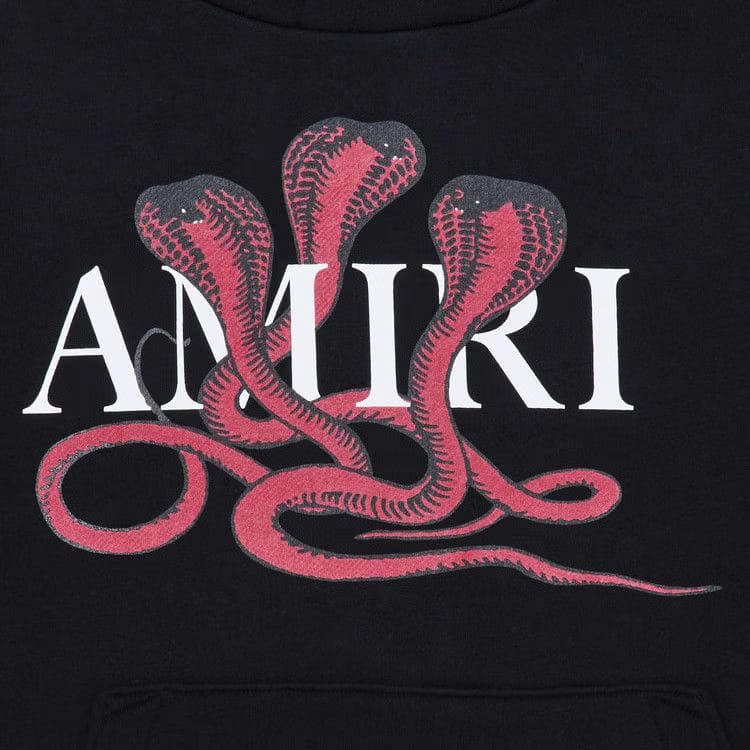 Amiri Snake Hoodie Black/Red