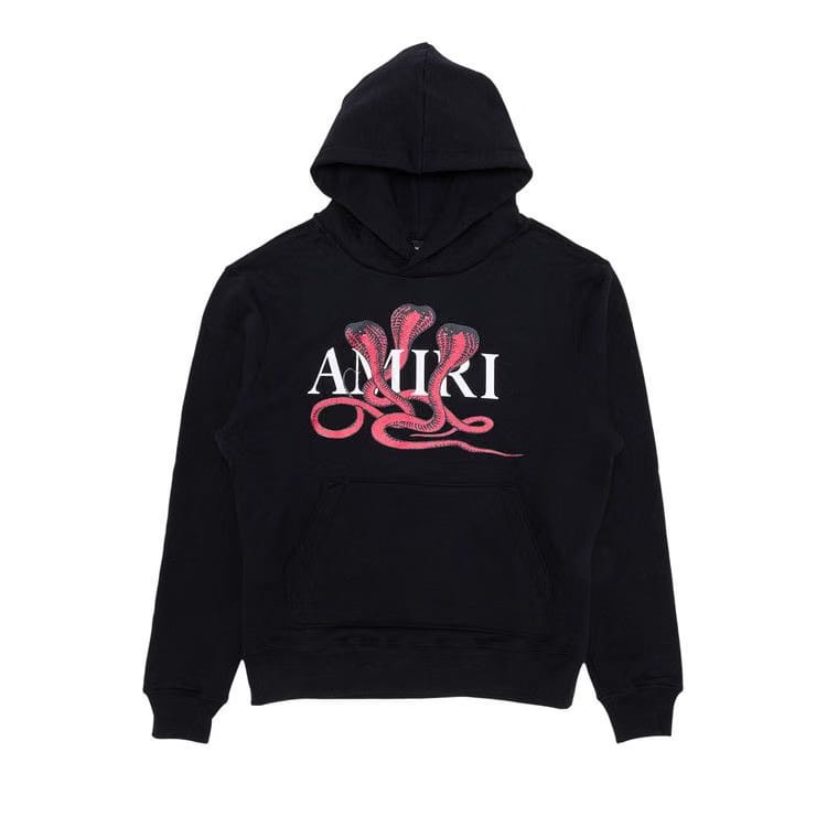 Amiri Snake Hoodie Black/Red