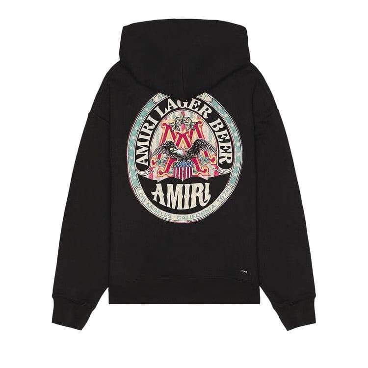 Amiri Eagle Oversized Hoodie Black