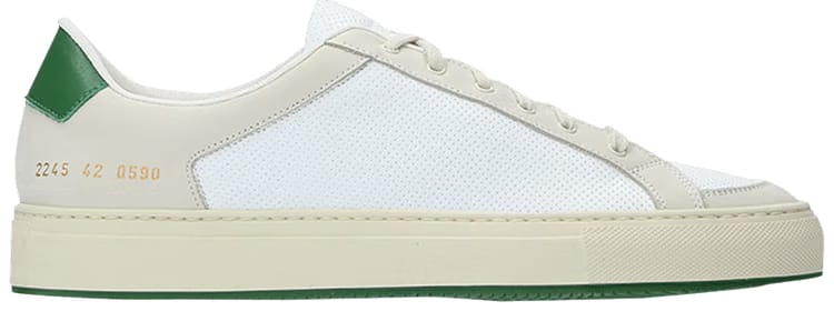 Common Projects Retro 70's White Green