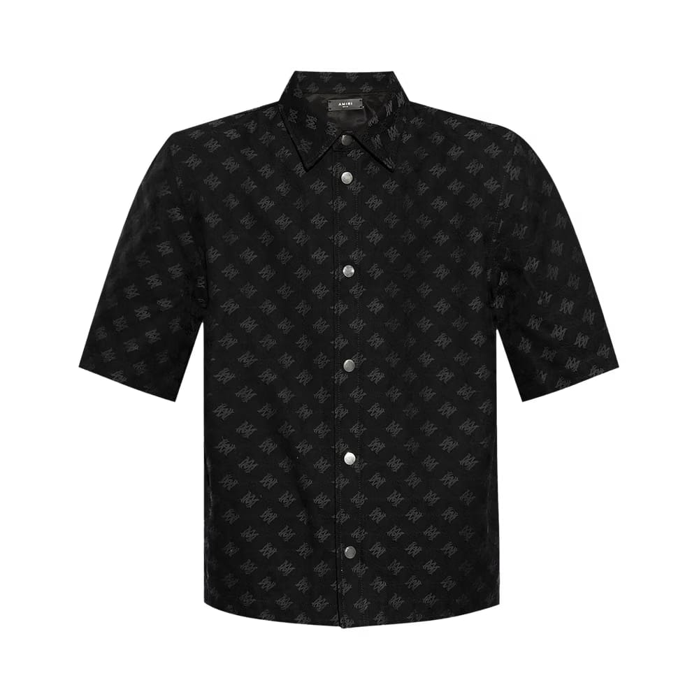 Amiri MA Quad Jacquard Shirt Black