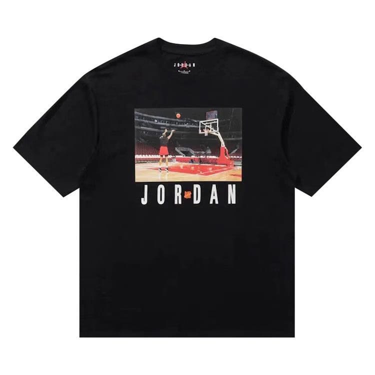 Air Jordan x Undefeated Free Throw T-Shirt Black