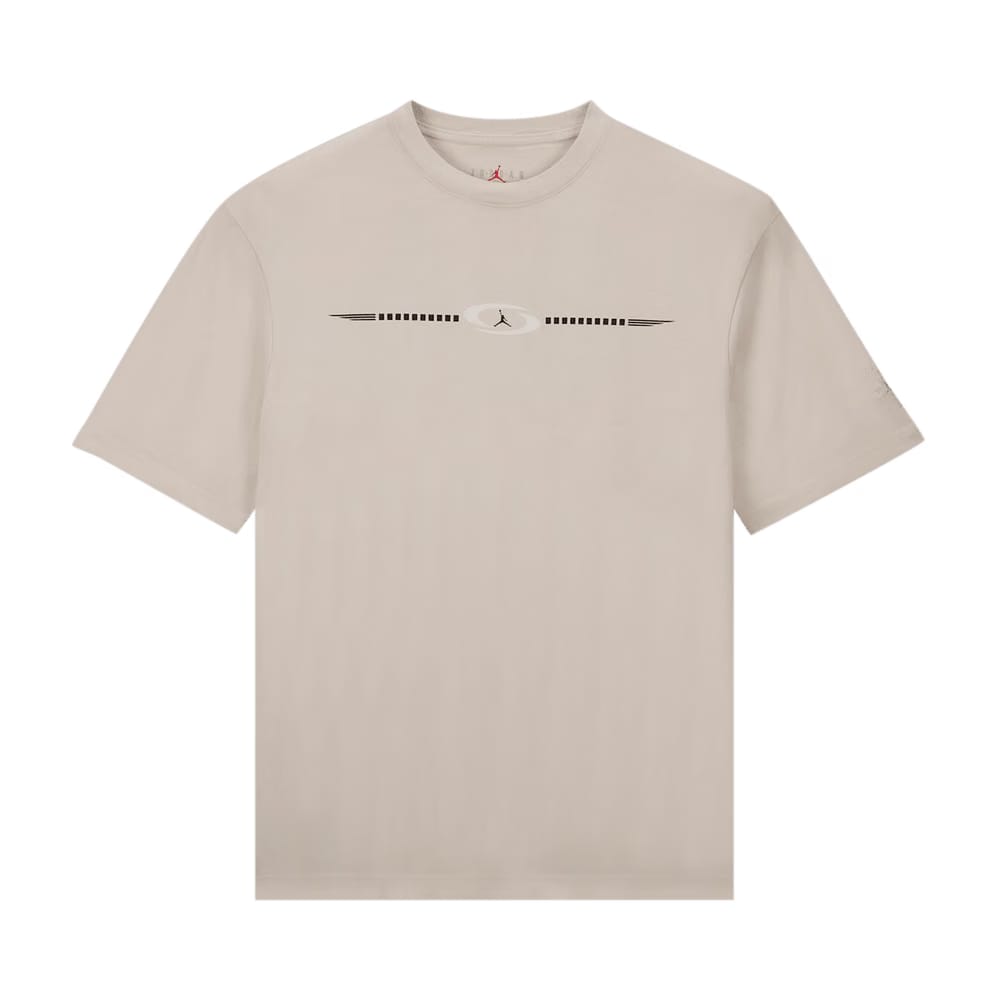 Air Jordan x Travis Scott Logo T-Shirt Light Bone