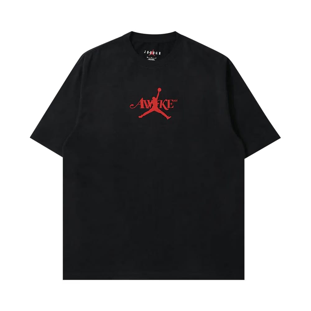 Air Jordan x Awake NY Solid T-Shirt Black/University Red