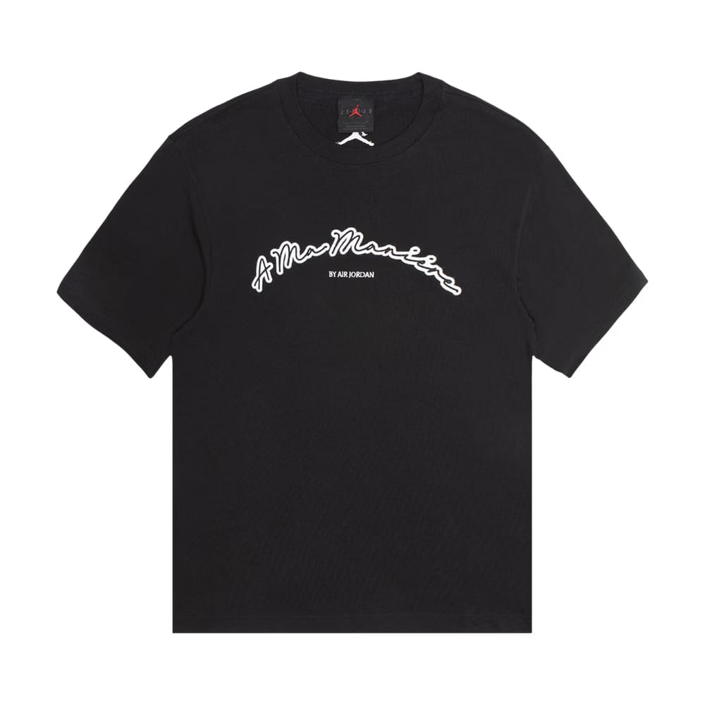 Air Jordan x A Ma Maniére Shorts-Sleeve T-Shirt Black