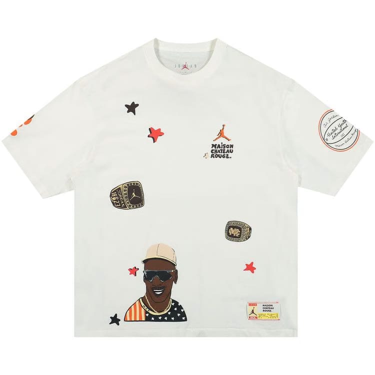Air Jordan x Maison Château Rouge AJ2 T-Shirt Sail