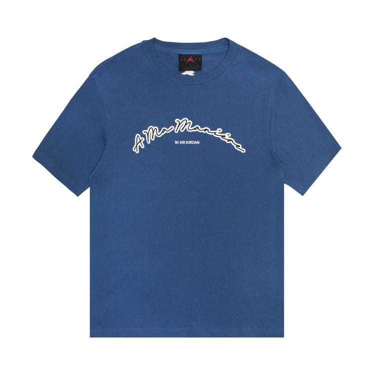 Air Jordan x A Ma Maniére Shorts-Sleeve T-Shirt Blue