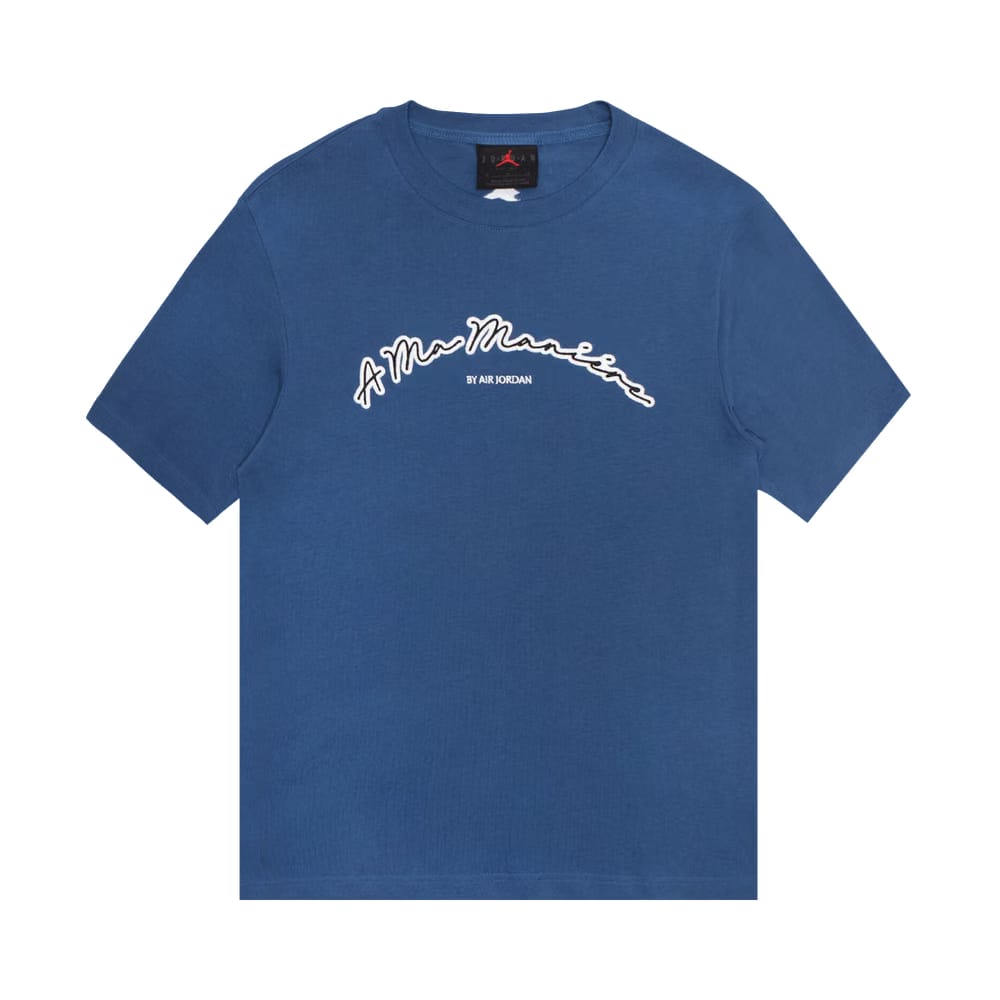 Air Jordan x A Ma Maniére Shorts-Sleeve T-Shirt Blue