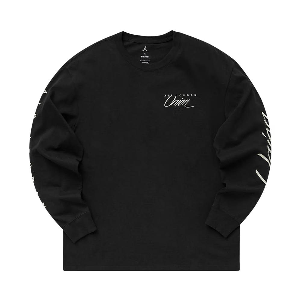 Air Jordan x Union Long-Sleeve T-Shirt Black