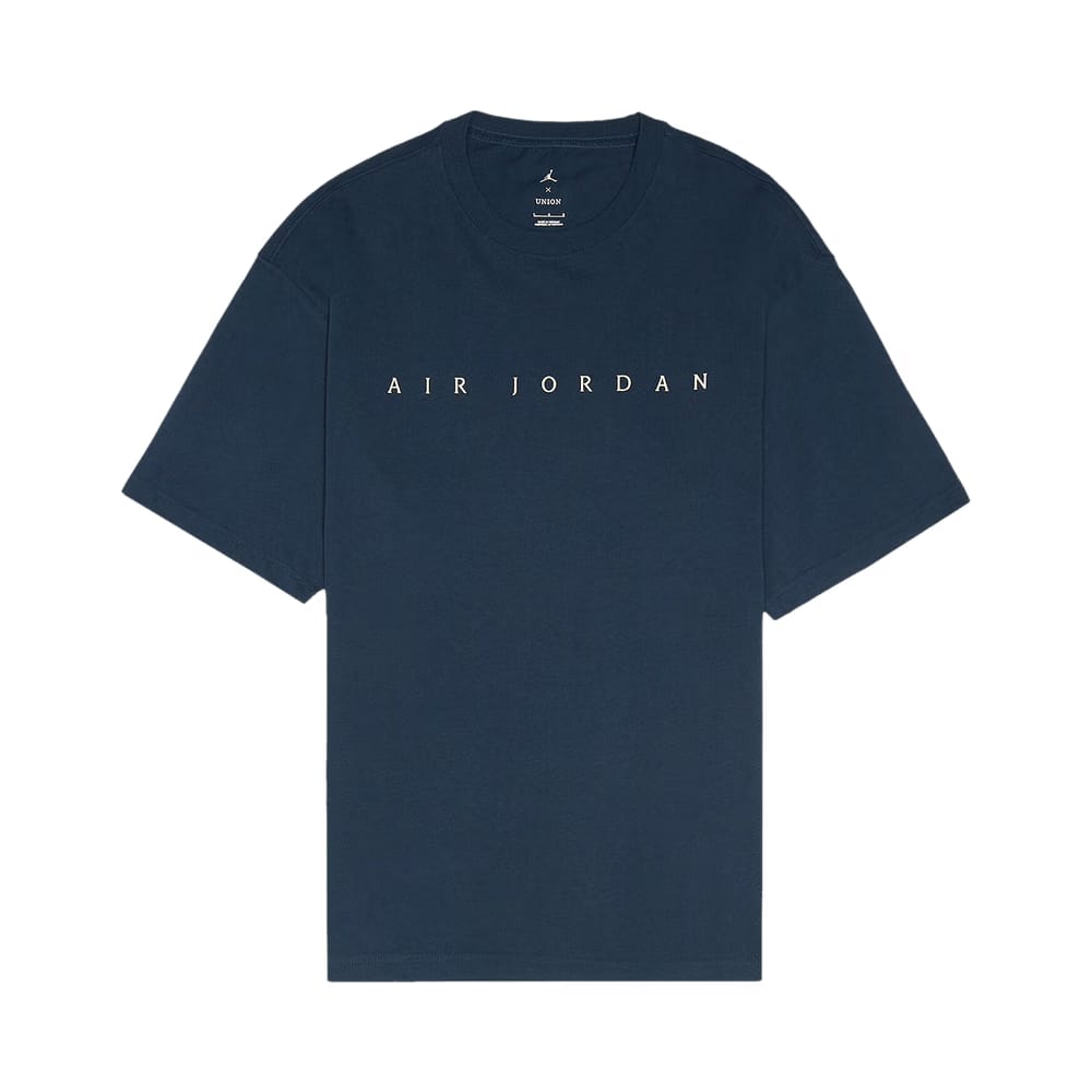 Air Jordan x Union T-Shirt College Navy/Coconut Milk