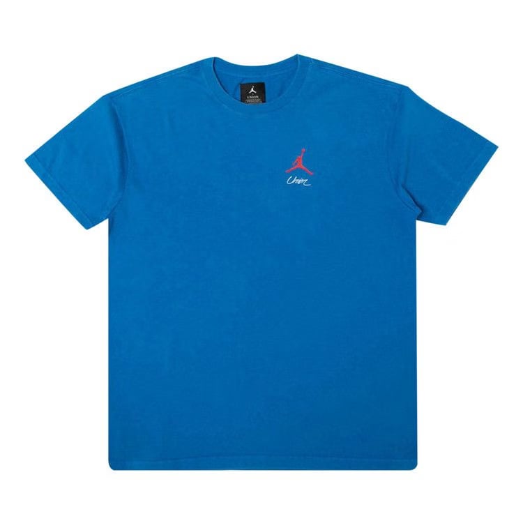 Air Jordan x Union NRG Vault AJ Flight Jumpman T-Shirt Blue