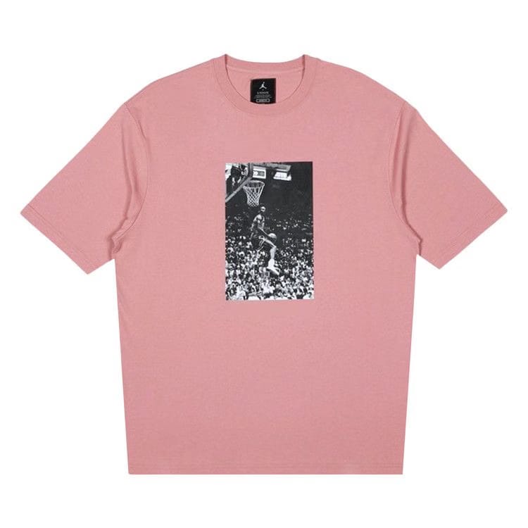 Air Jordan x Union LA Reverse Dunk T-Shirt Rust Pink