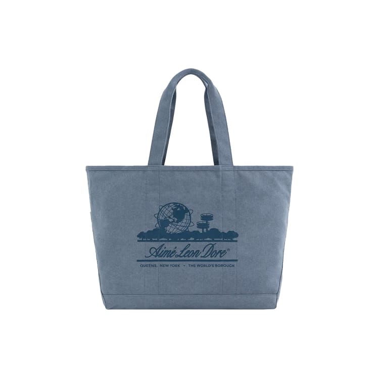 Aimé Leon Dore Large Unisphere Tote Bag Indigo