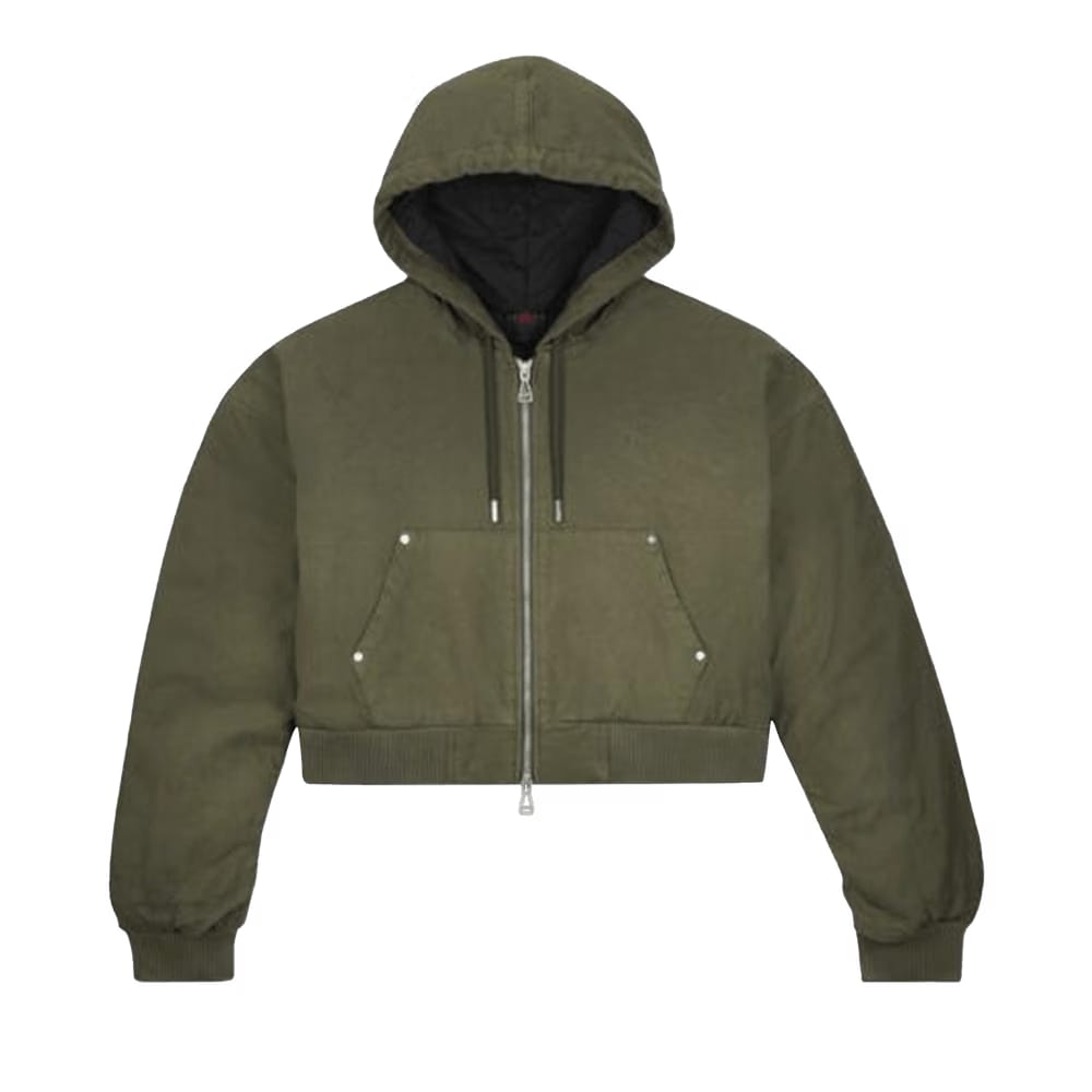 Air Jordan x Travis Scott Hooded Canvas Jacket Cargo Khaki