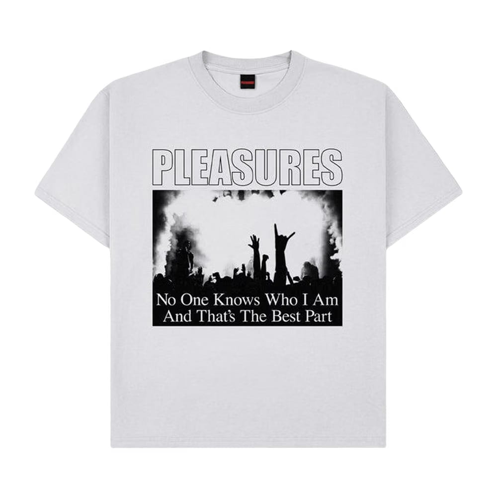 Pleasures Incognito T-Shirt Silver