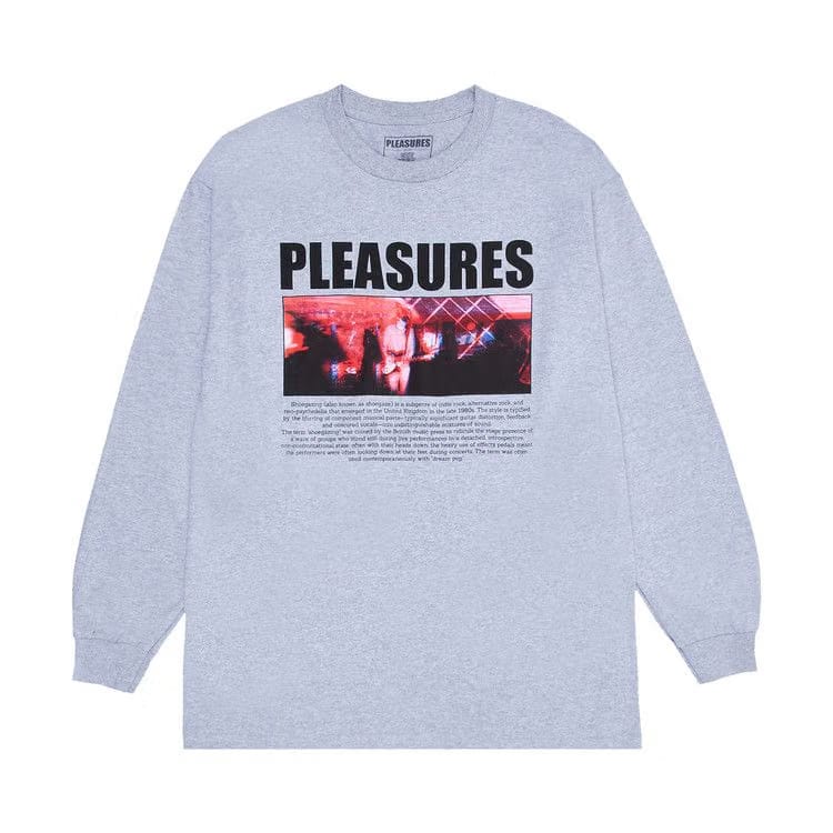Pleasures Dream Pop Long-Sleeve Heather Grey