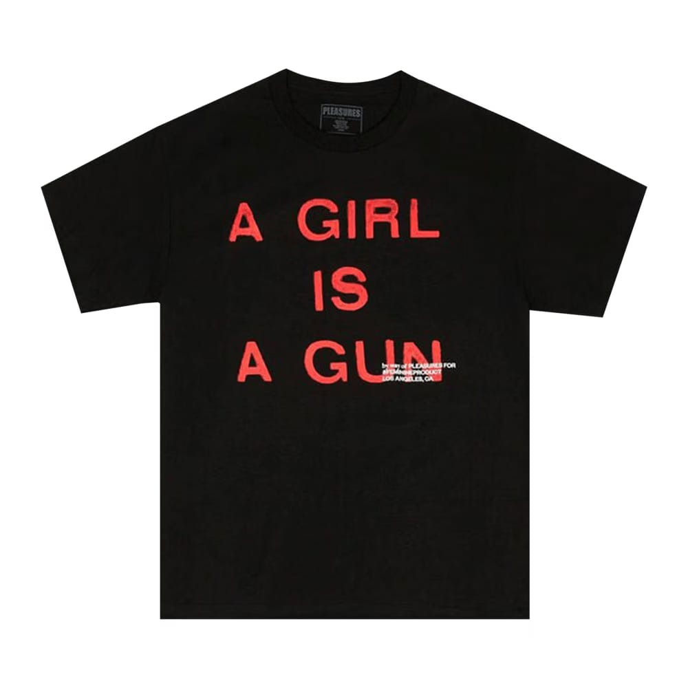 Pleasures Girl Is A Gun T-Shirt Black