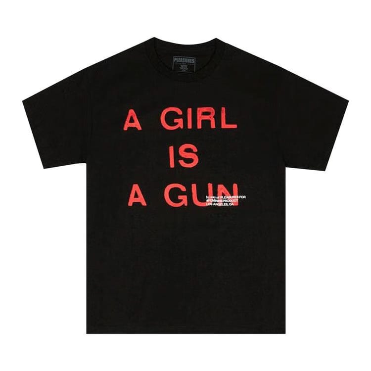 Pleasures Girl Is A Gun T-Shirt Black