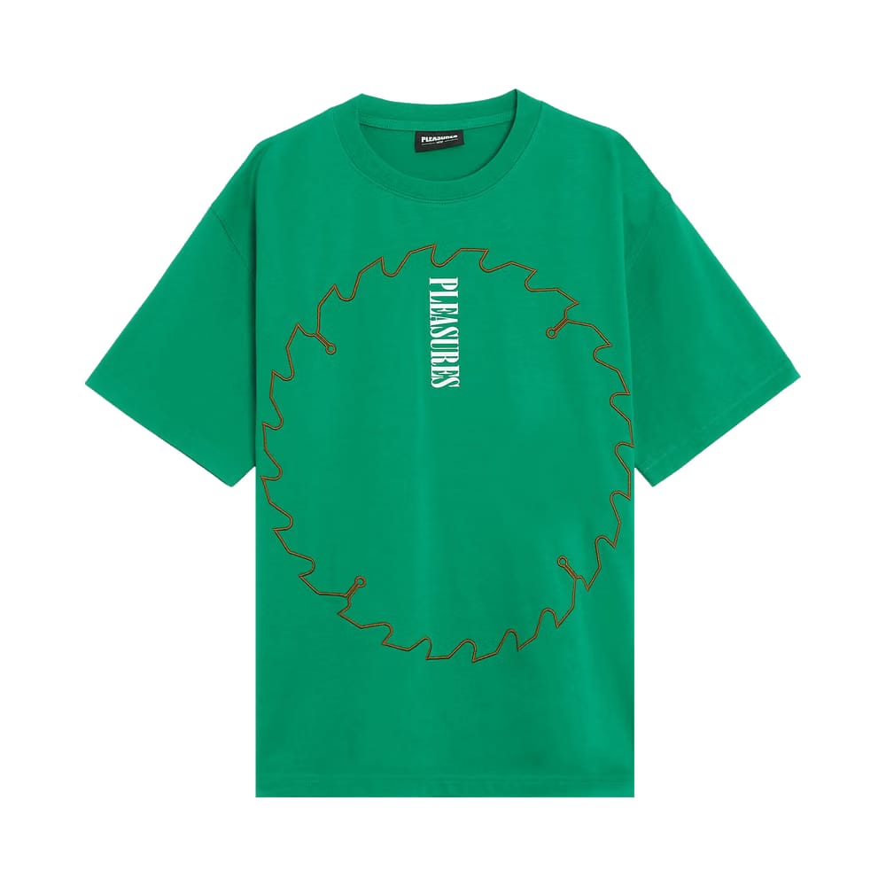 Pleasures Saw Heavyweight T-Shirt Green