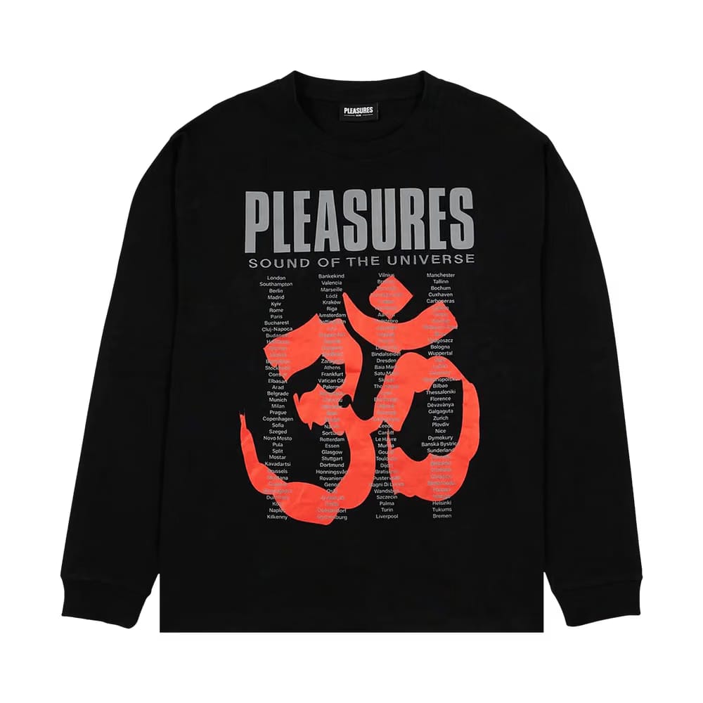 Pleasures Universe Long-Sleeve Black