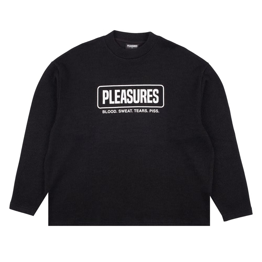Pleasures Fresno Knit Long-Sleeve Black