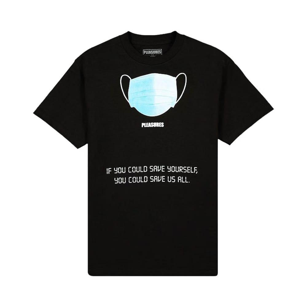 Pleasures Save Yourself T-Shirt Black