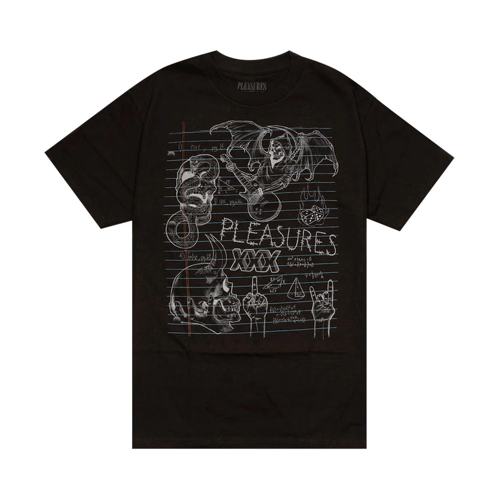 Pleasures Homework T-Shirt Black