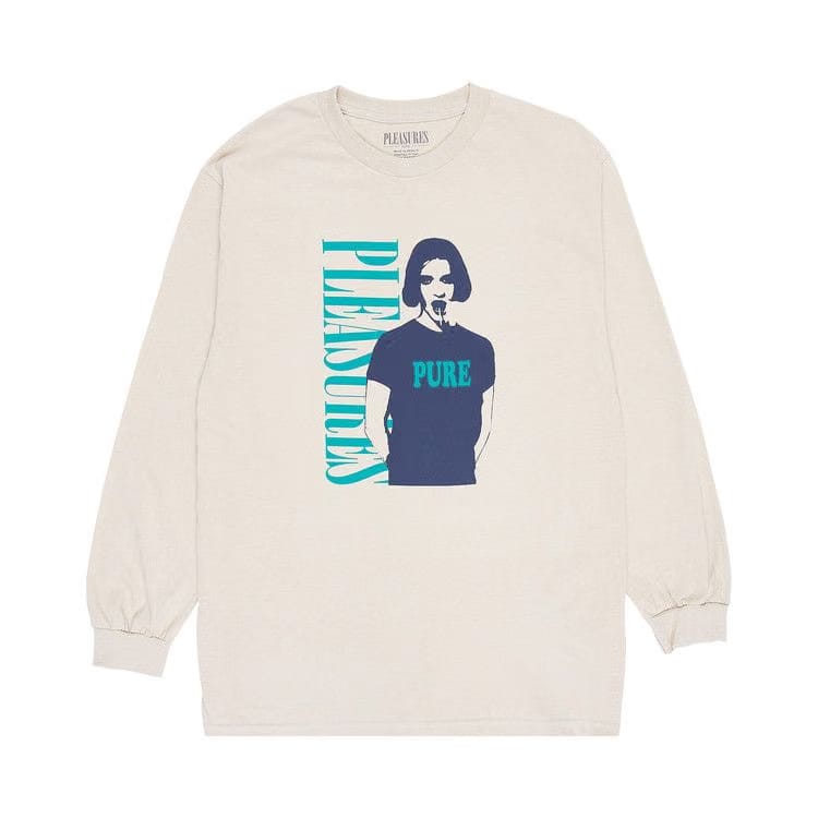 Pleasures Pure Long-Sleeve T-Shirt Sand