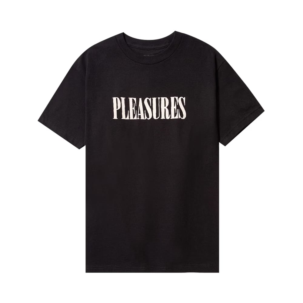 Pleasures Tickle Logo T-Shirt Black