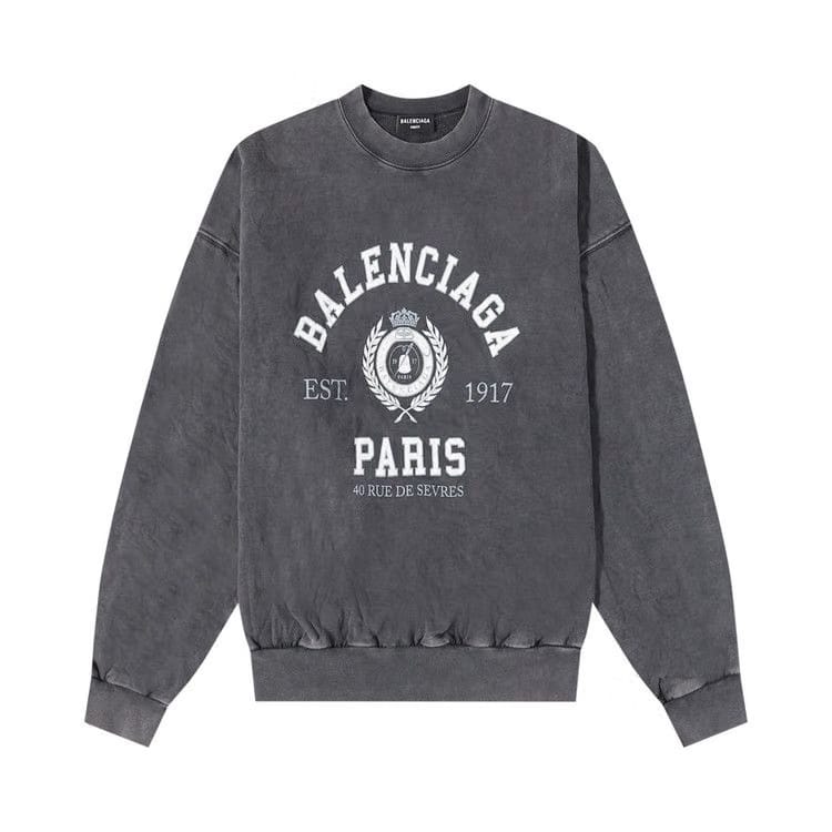 Balenciaga Regular Crewneck Black