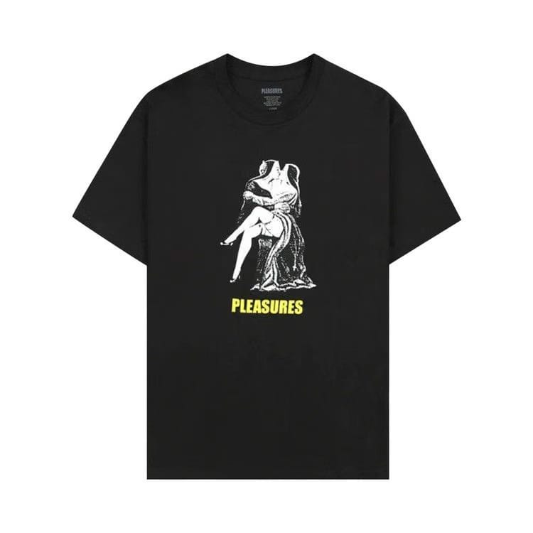 Pleasures French Kiss T-Shirt Black