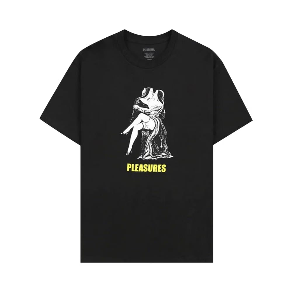 Pleasures French Kiss T-Shirt Black