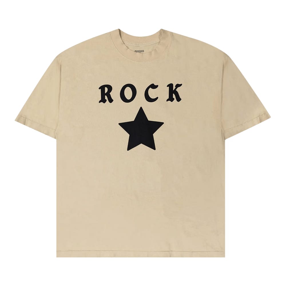 Pleasures Rockstar T-Shirt Tan