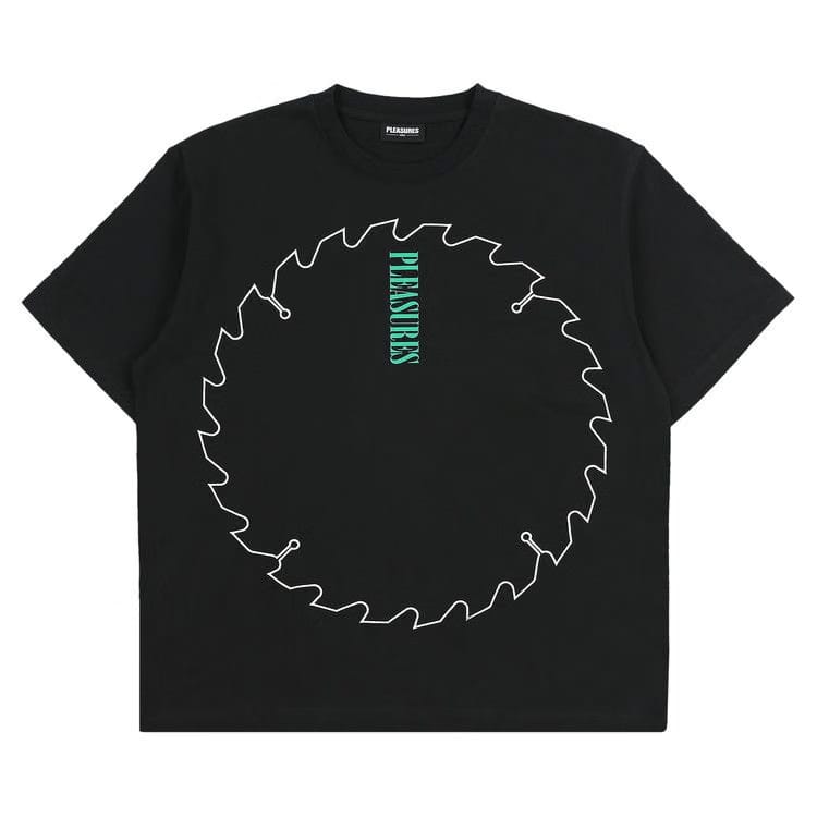 Pleasures Saw Heavyweight T-Shirt Black