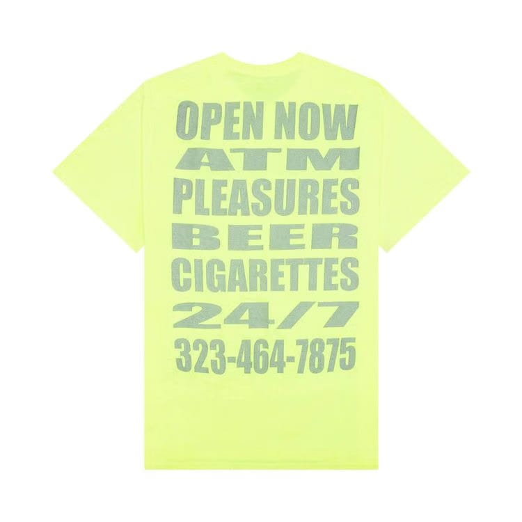 Pleasures Liquor T-Shirt Safety Green