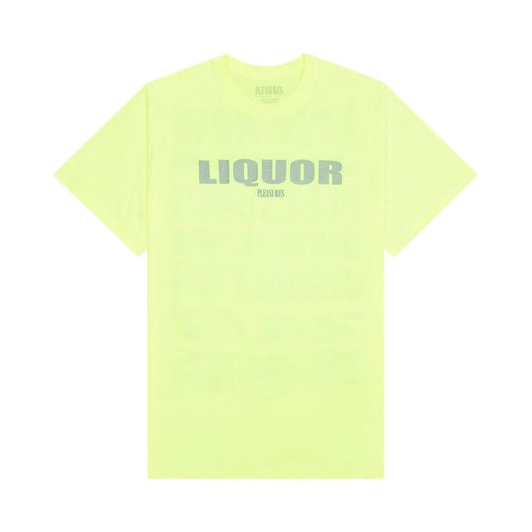 Pleasures Liquor T-Shirt Safety Green