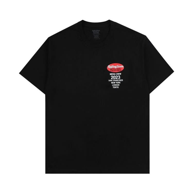 Pleasures Rolling Stone T-Shirt Black