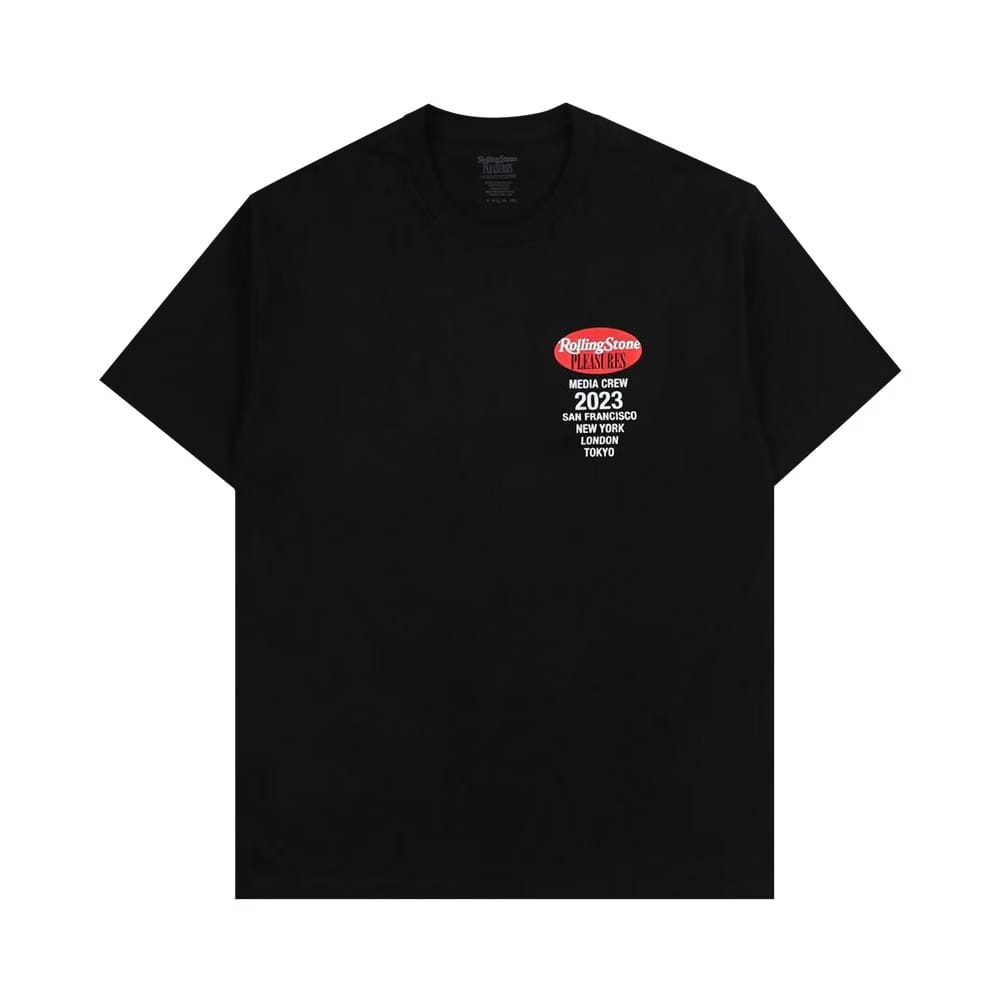 Pleasures Rolling Stone T-Shirt Black