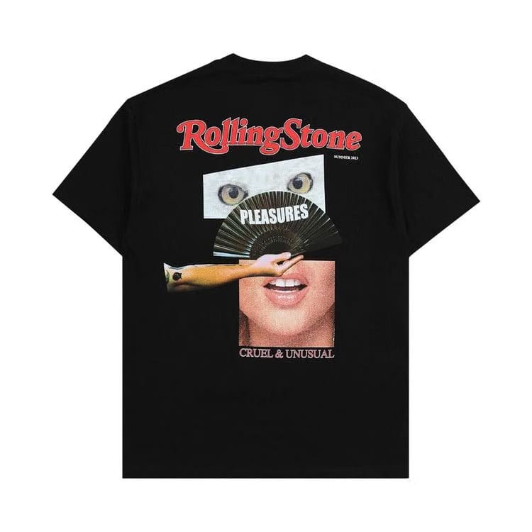 Pleasures Rolling Stone T-Shirt Black