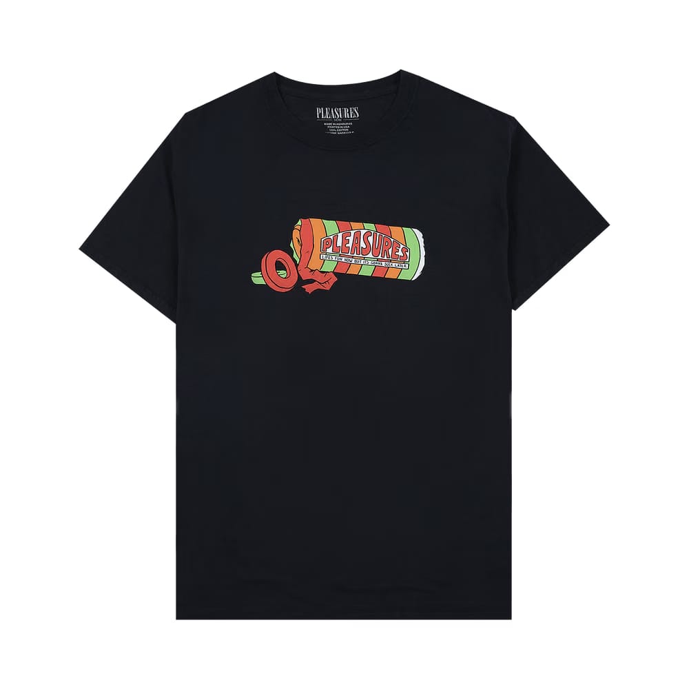 Pleasures Suck Washed T-Shirt Black