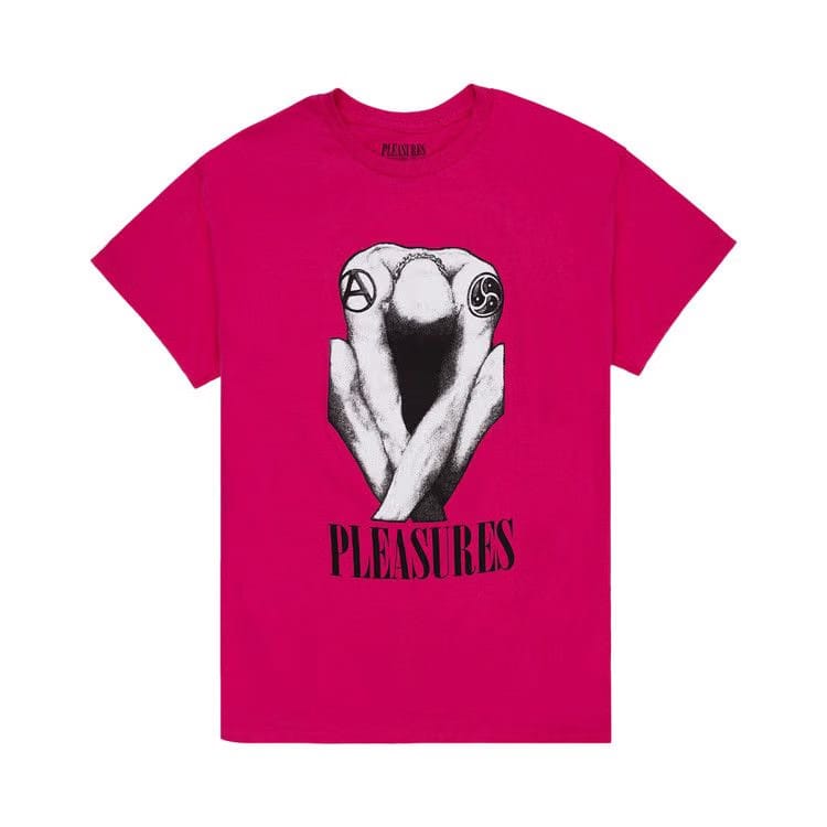 Pleasures Bended T-Shirt Pink