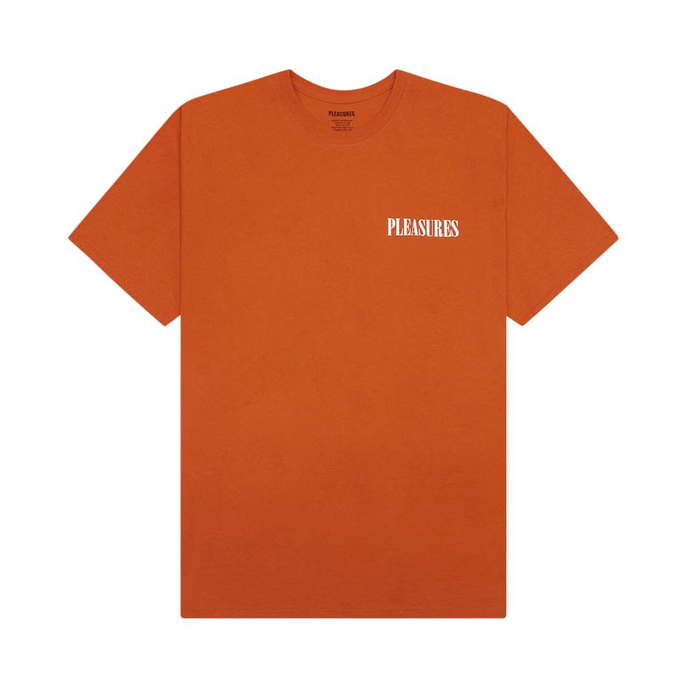 Pleasures Vertical T-Shirt Orange