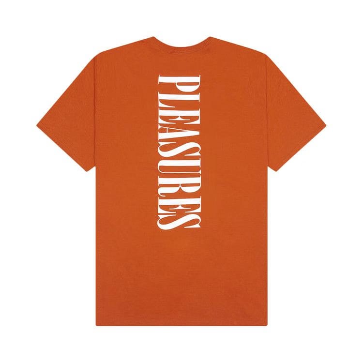 Pleasures Vertical T-Shirt Orange