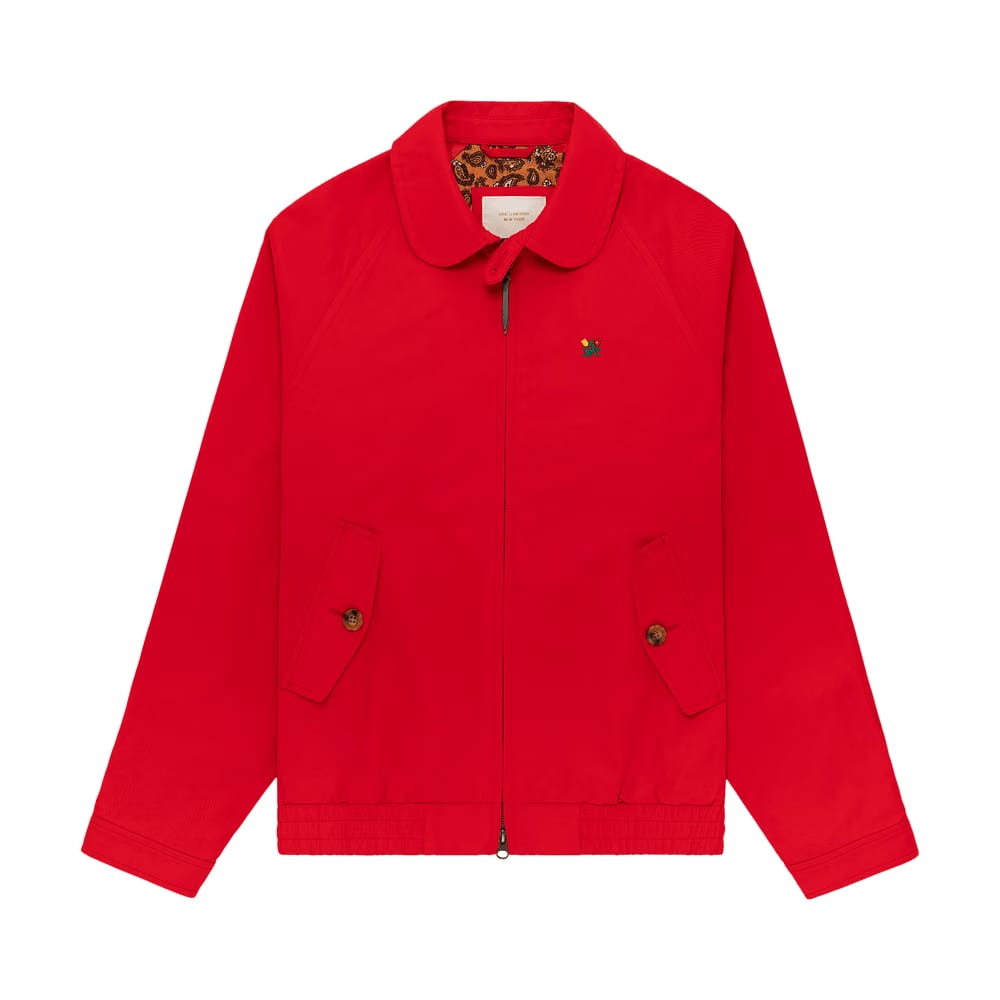 Aimé Leon Dore Twill Casual Jacket True Red