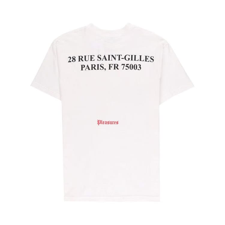 Pleasures Blood T-Shirt White