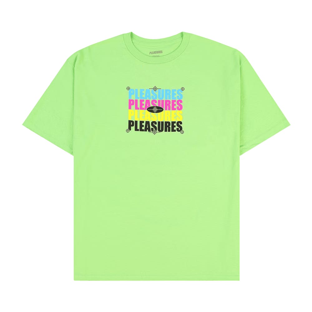 Pleasures CMYK T-Shirt Lime