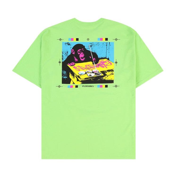 Pleasures CMYK T-Shirt Lime