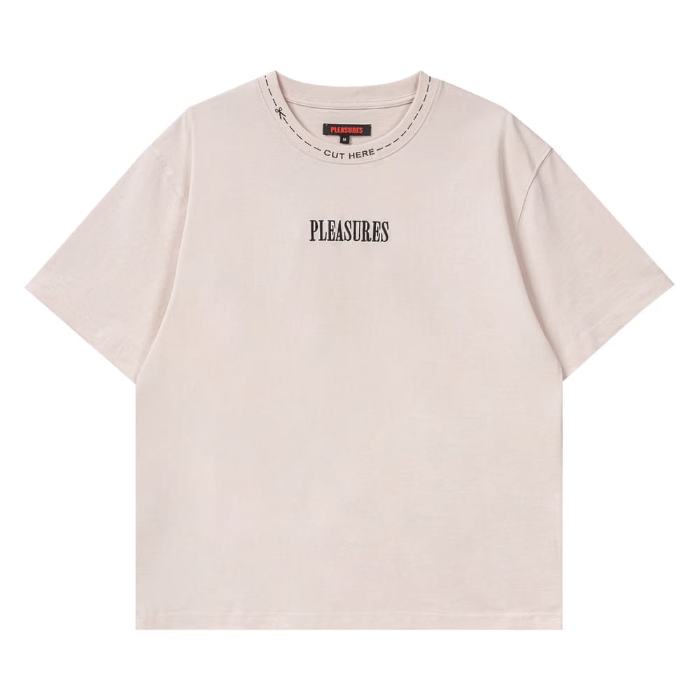 Pleasures Cut Here Heavyweight Shirt Pink