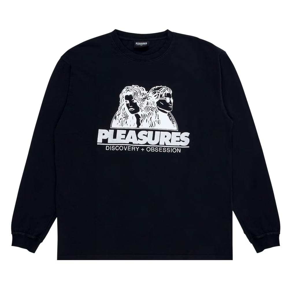 Pleasures Discovery Heavyweight Long-Sleeve T-Shirt Black