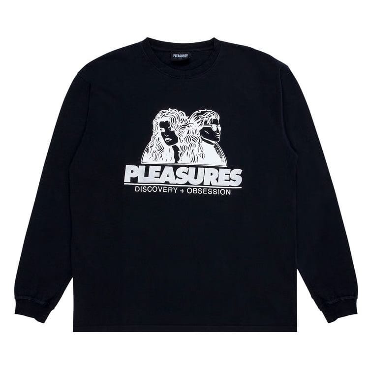 Pleasures Discovery Heavyweight Long-Sleeve T-Shirt Black